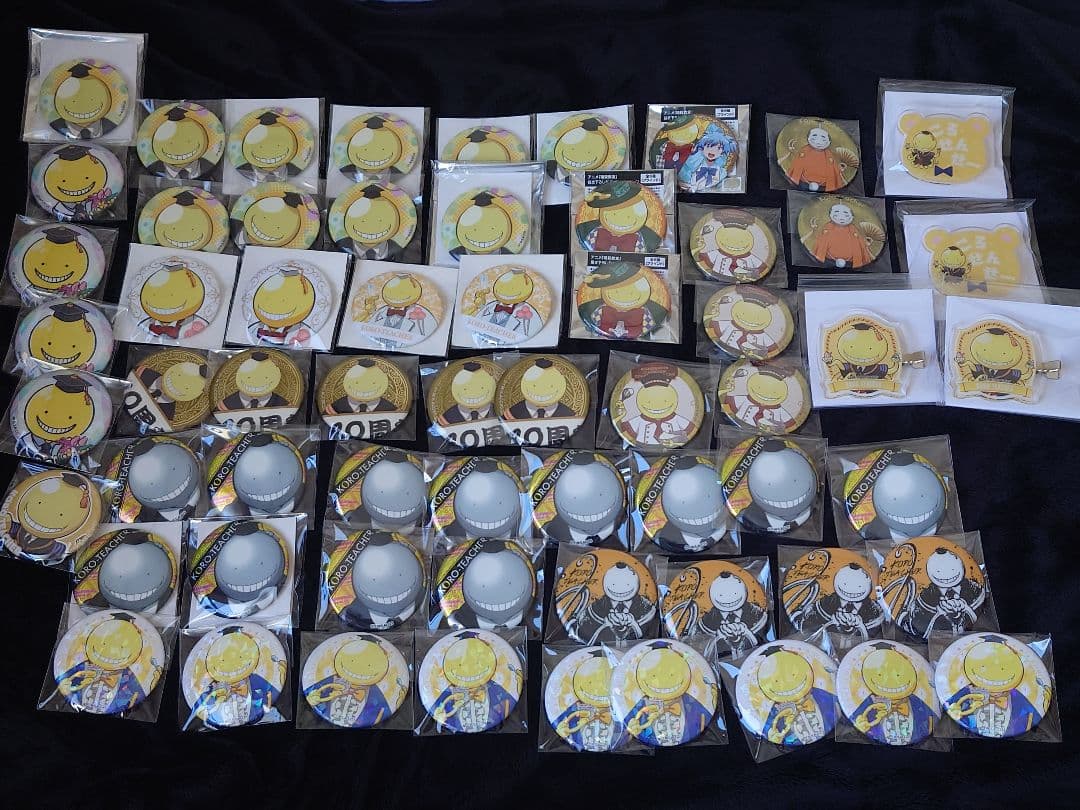 暗殺教室 殺せんせー＋αグッズセット 缶バッジ