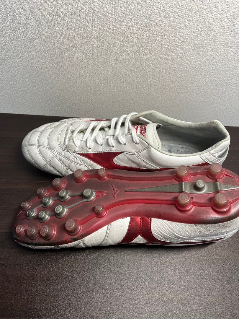 Mizuno Morelia II Japan AG 26cm ホワイト/レッド