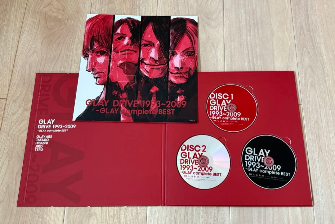 DRIVE 1993～2009～2026 GLAY complete BEST