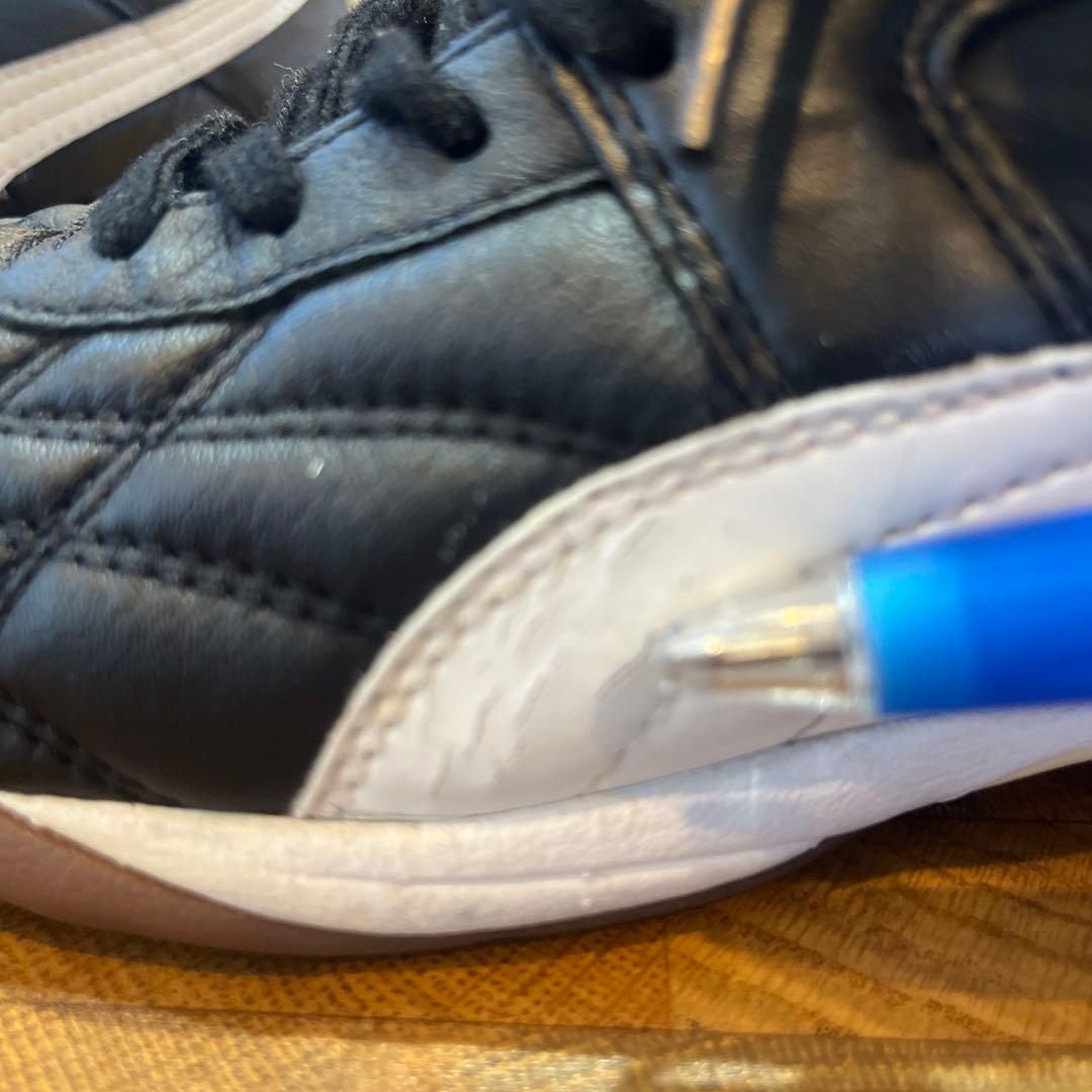 【週末セール中】PUMA メキシコ IT ブラック 24.5cm 室内用 中古