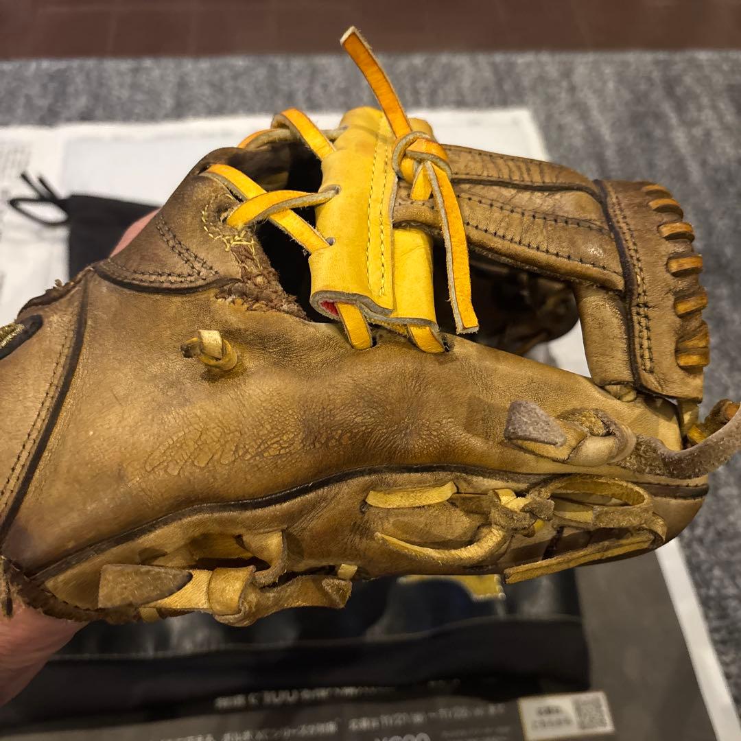 あ*お様 ミズノプロ 硬式グローブ 内野手用