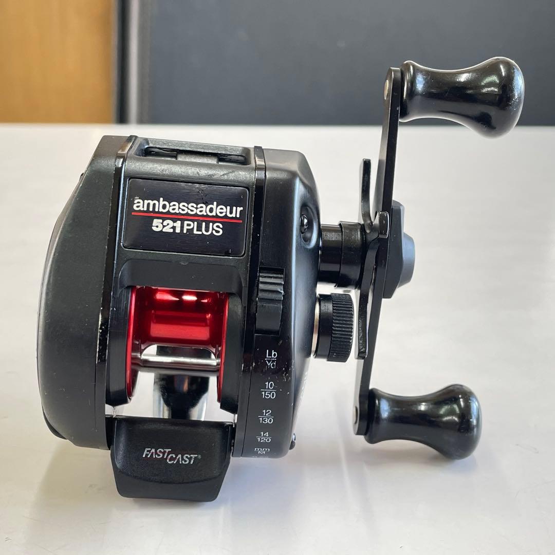 86~87年 ABU AMBASSADEUR 521PLUS 赤スプール