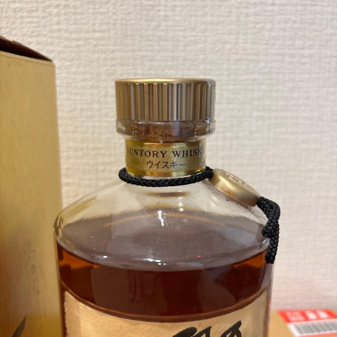 サントリーウイスキー響　裏ゴールドラベル　箱付き　未開封（4）