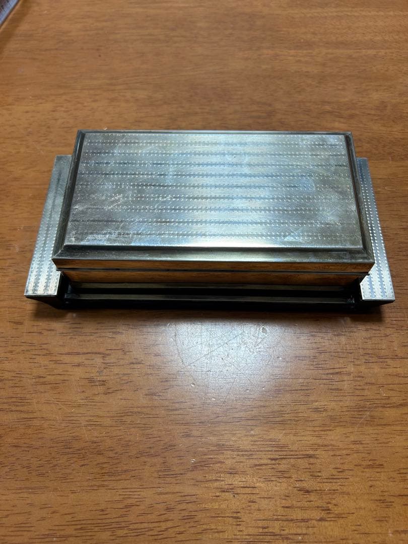 純銀 SILVER 950小物入れ銀製煙草入れアンティーク235g