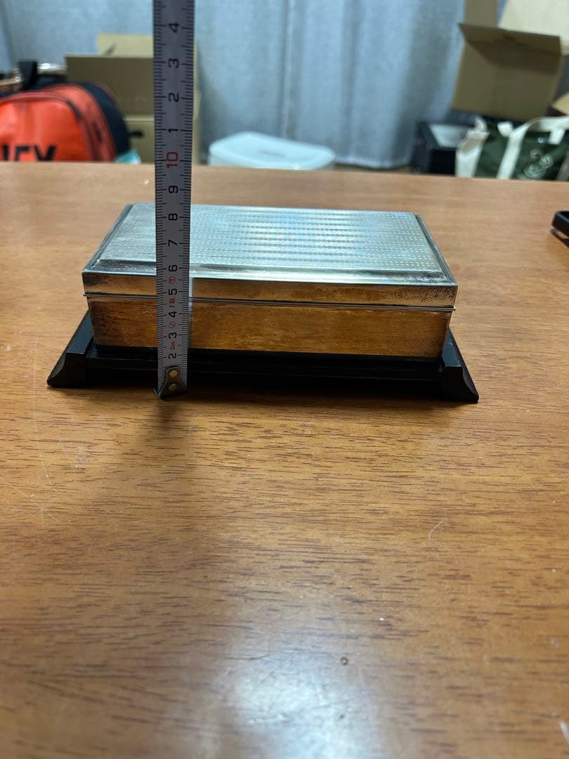 純銀 SILVER 950小物入れ銀製煙草入れアンティーク235g