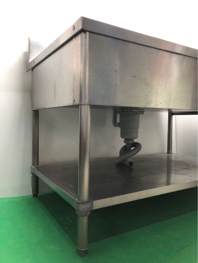 ☆地域限定送料無料☆工場整備品☆一槽シンク　幅1200 ステンレス　業務用