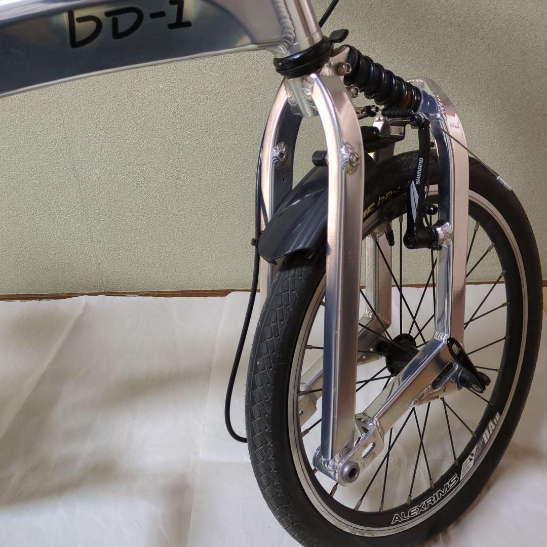 【ジャンク品】R&M 「ライズアンドミューラー」 BD-1 折り畳み自転車