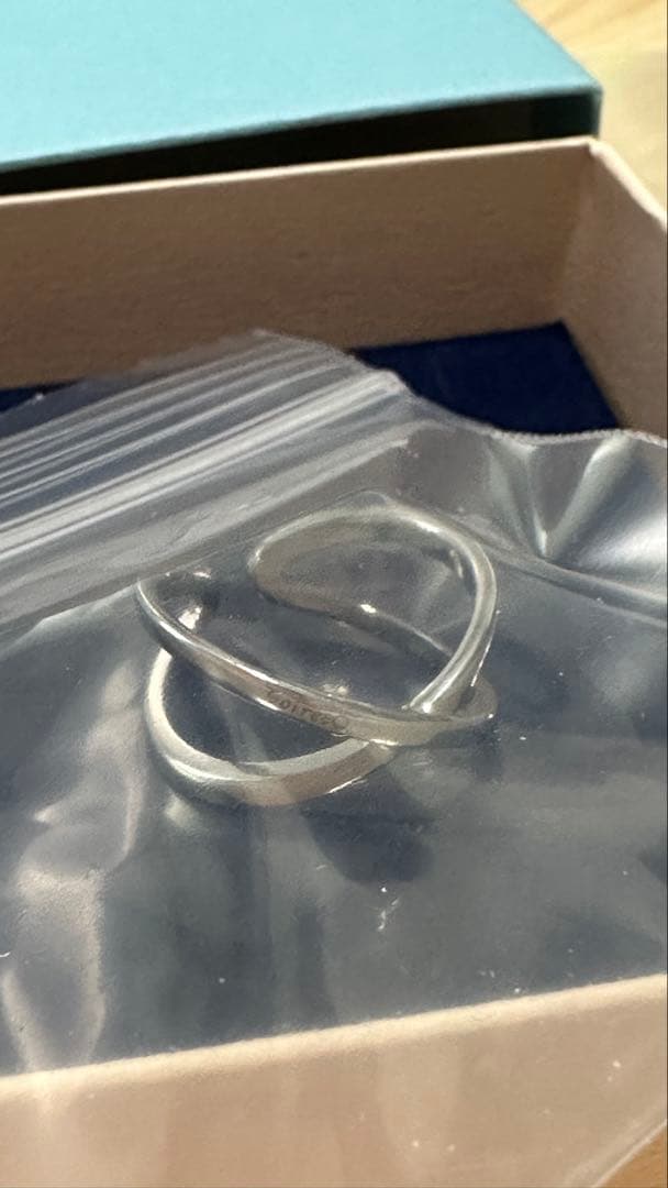 ✨SoireeO✨ シルバー クロスリング11号 Nissy ソワレオー