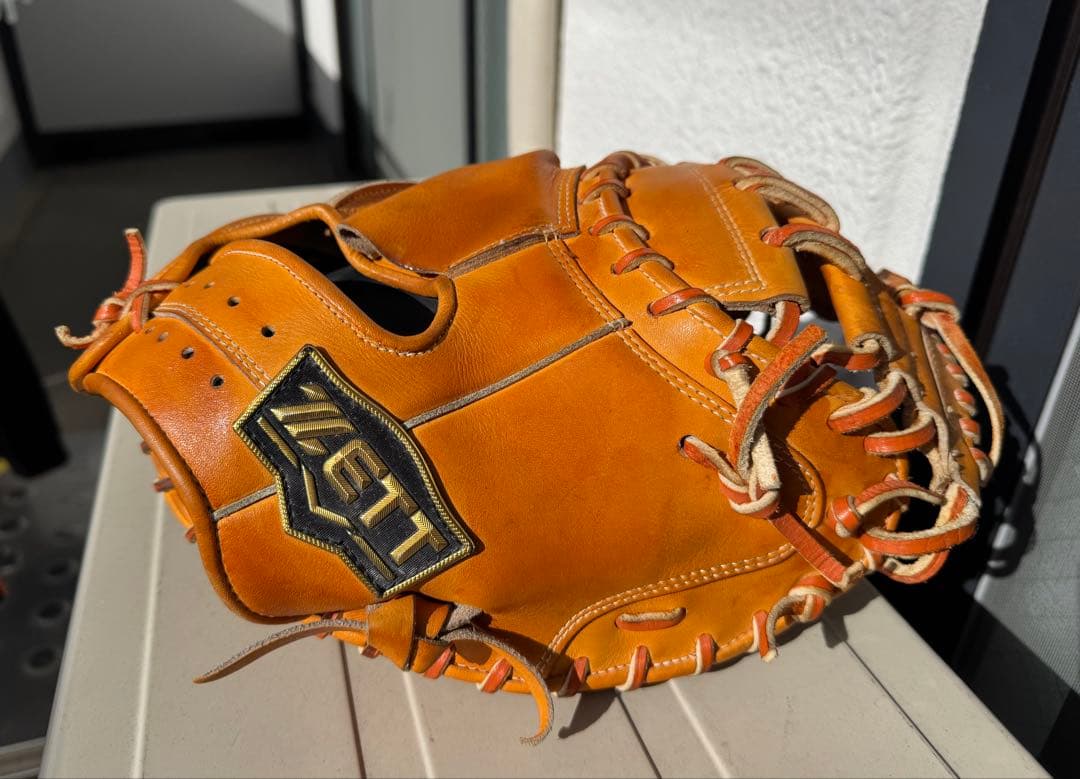 【ネオステイタス】ゼット 一般軟式キャチャーミット&オレンジ