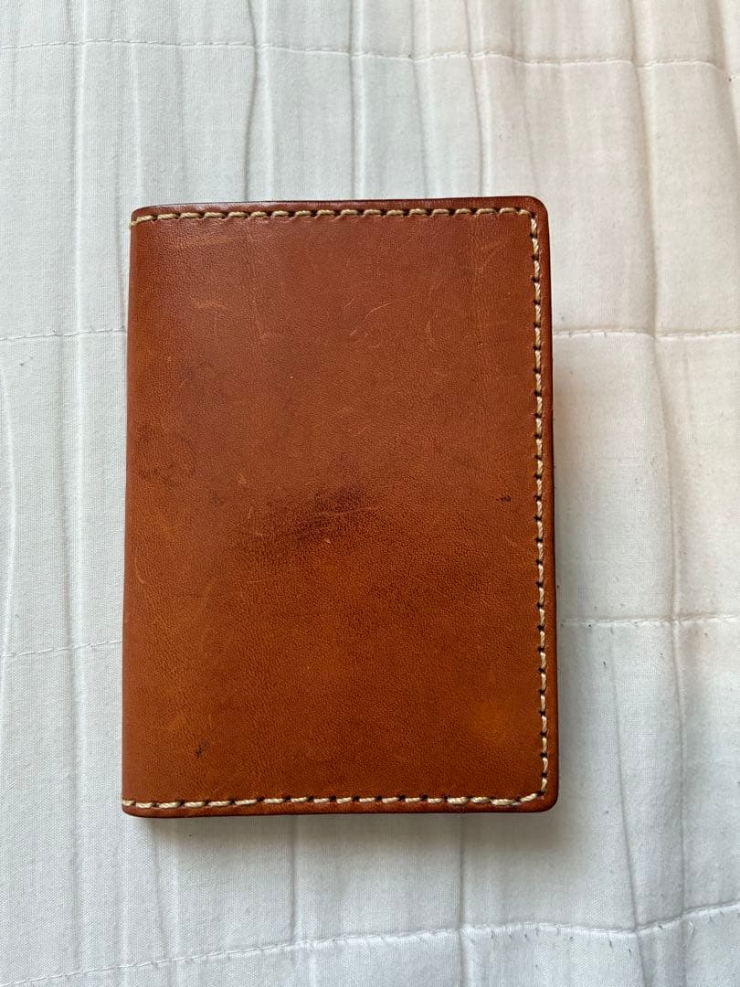 HERZ ヘルツ　レザー ブラウン パスポートカバー