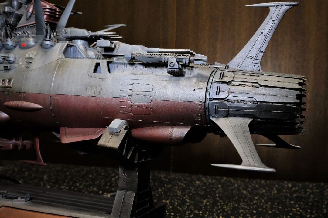 宇宙戦艦ヤマト 1/350 バンダイプラモデル 改造完成品