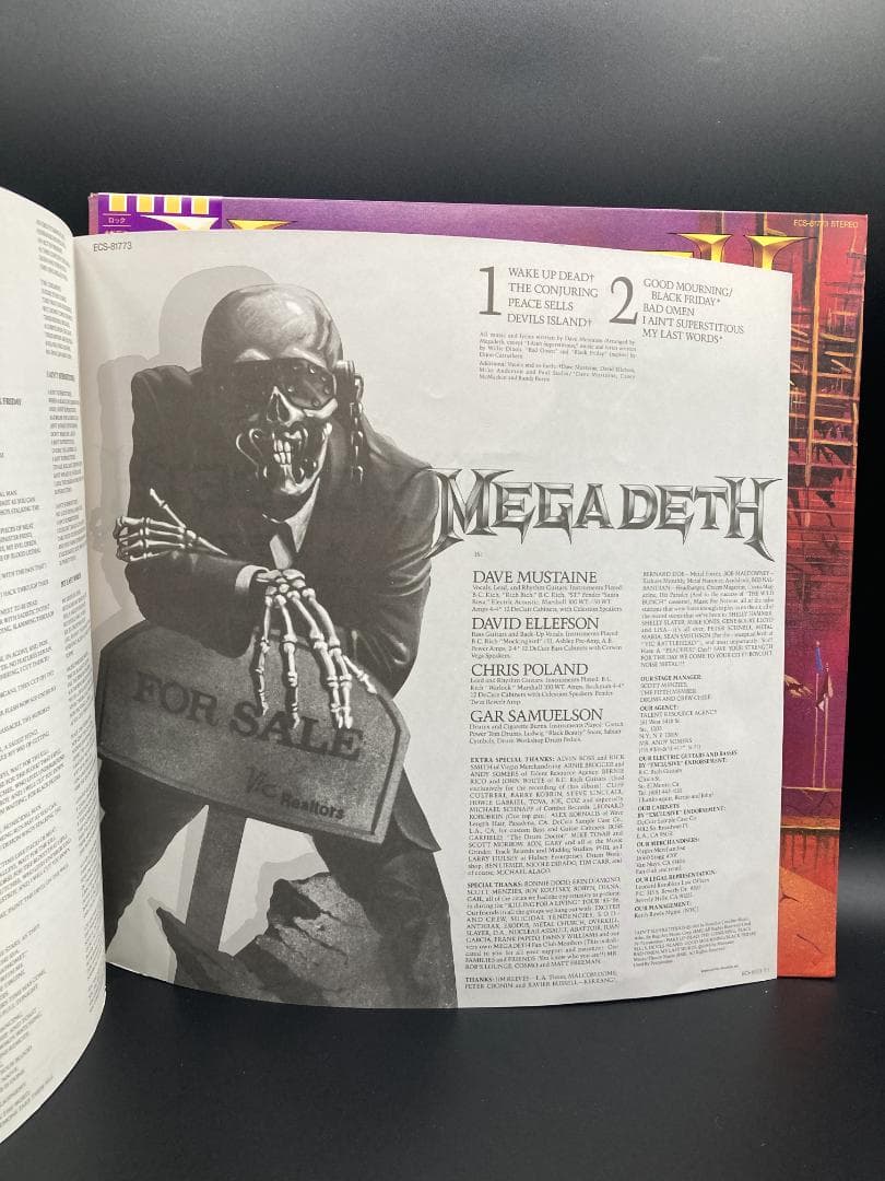 Megadeth PEACE SELLS… BUT WHO'S BUYING?