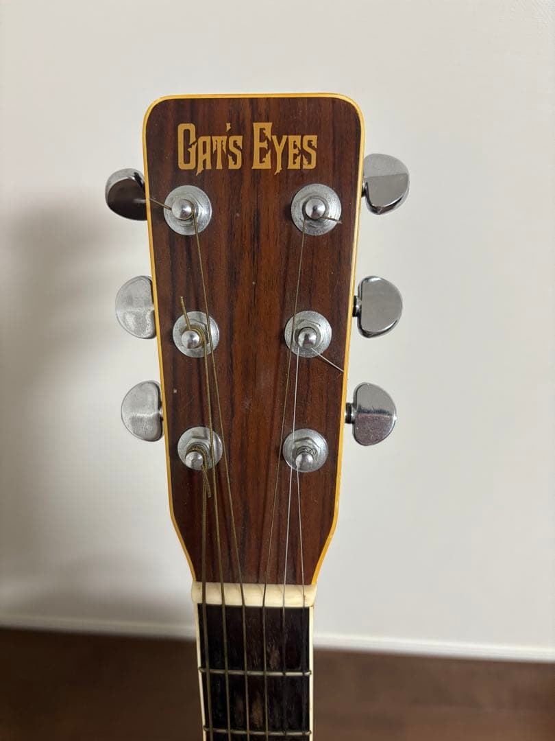 【貴重】76年製Cat's Eyes CE-600 アコースティックギター