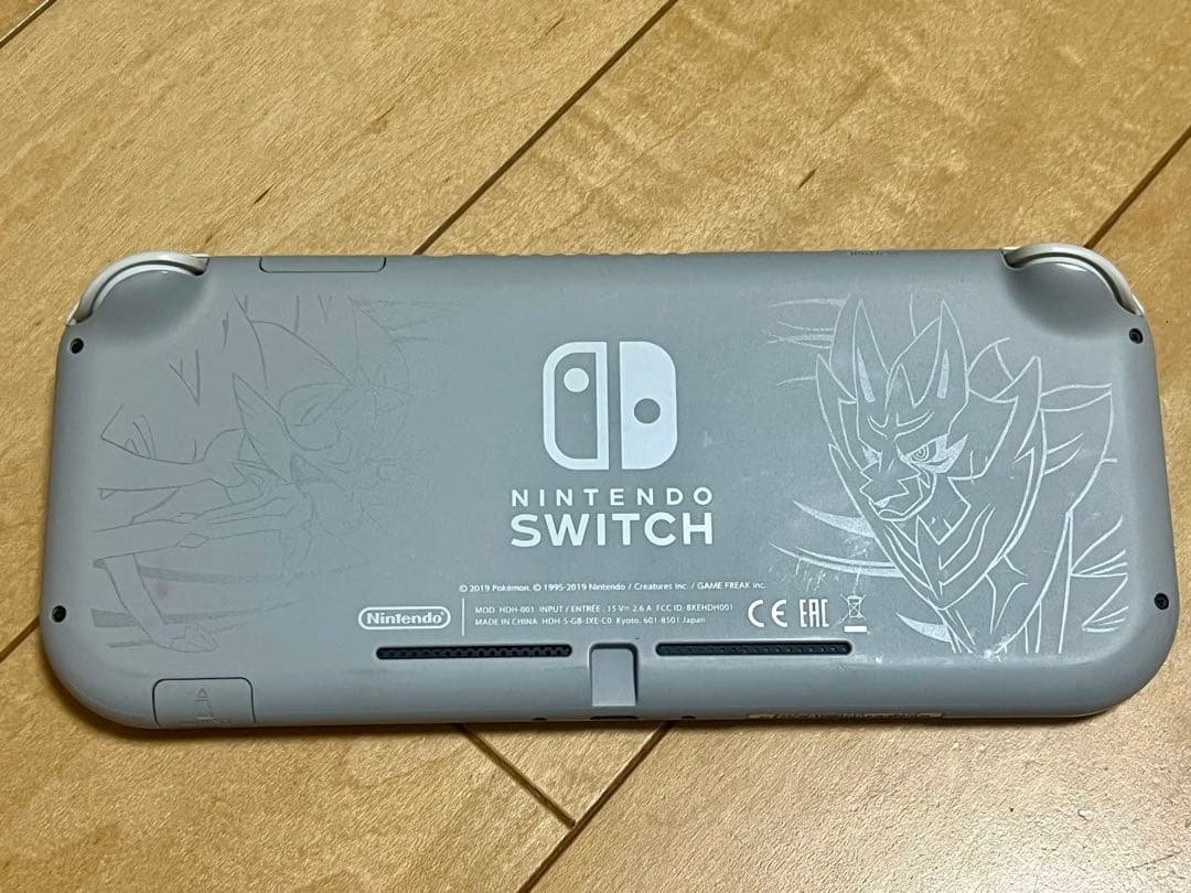 Nintendo Switch Lite グレー ポケモン柄