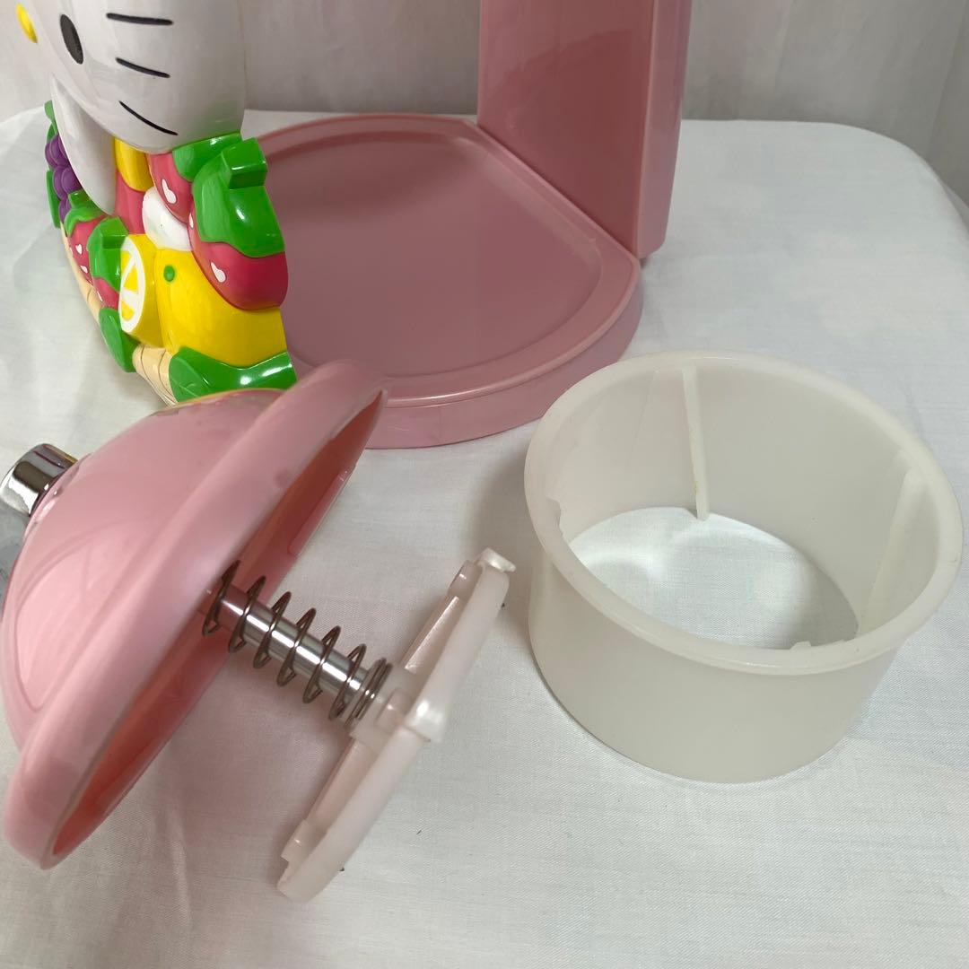 希少】HELLO KITTY 手動かき氷器 箱付 サンリオ 2005 当時物