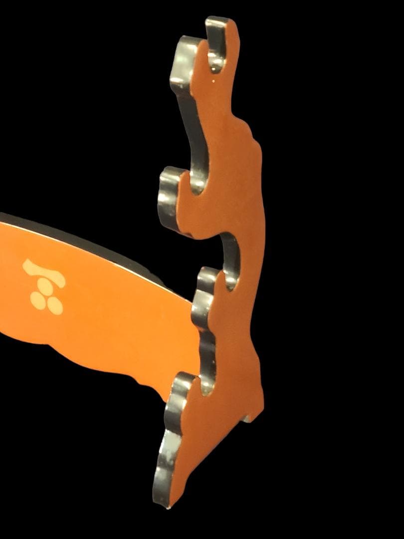 長門三つ星 家紋 刀掛け 3本掛け 約45x46x18 1.7kg 骨董1118