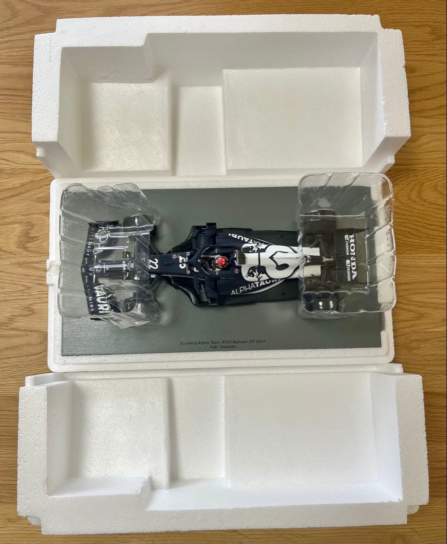 アルファタウリホンダ AT02 角田裕毅 '21 バーレーンGP 9位 1/18