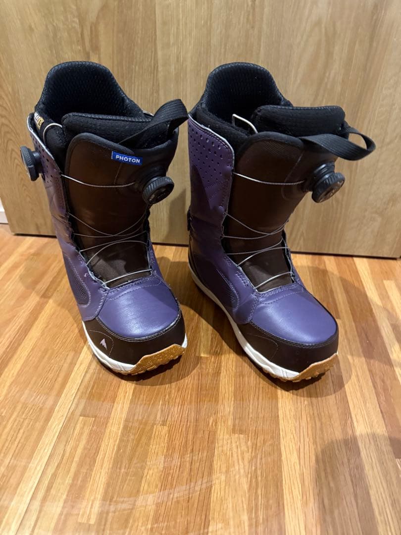PHOTON スノーボードブーツ 紫色/黒色