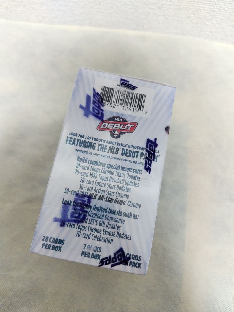 topps chrome mlb update series 未開封box