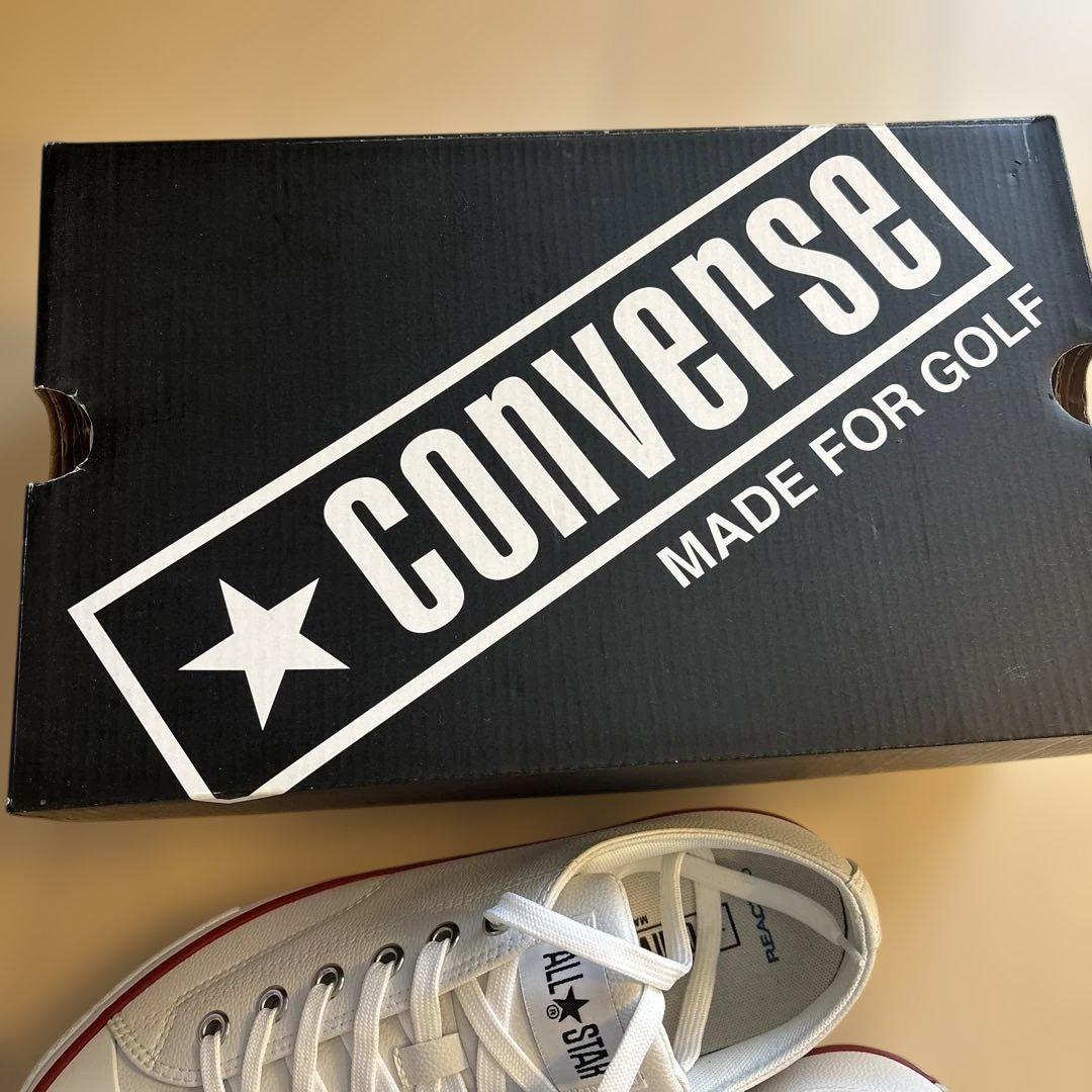 タグ付き新品未使用⭐︎コンバース　パーリーゲイツコラボ　ゴルフシューズ