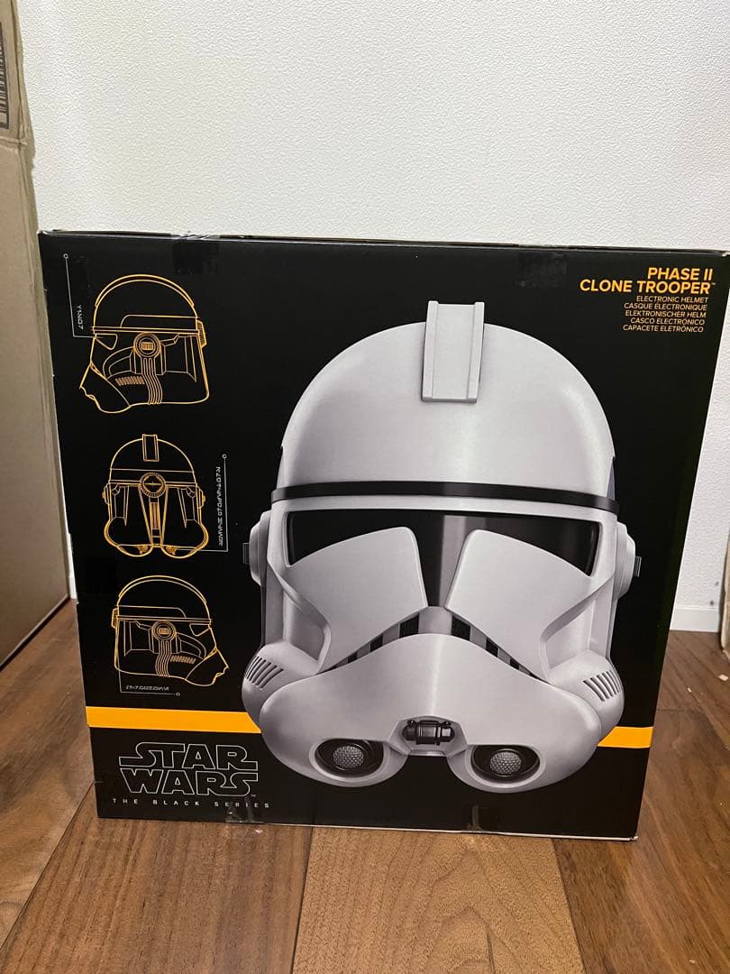 未開封スターウォーズブラックシリーズ　ヘルメット　クローントルーパー　フェーズ2