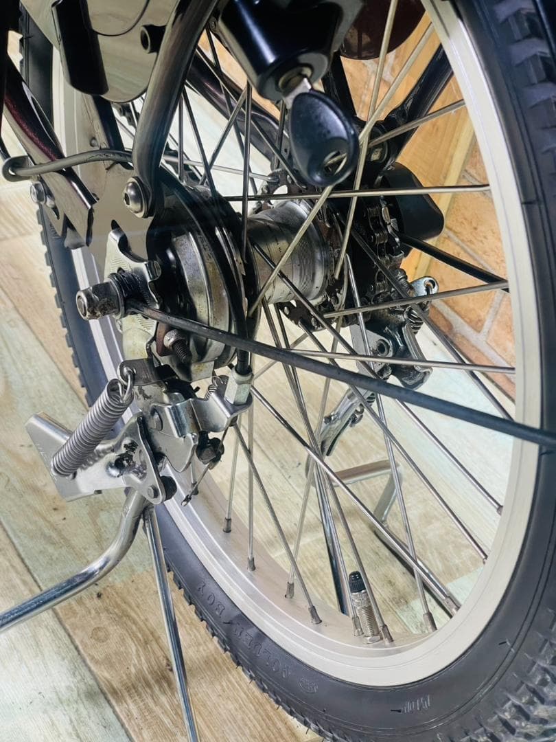 ブラウン系 大容量 パナソニック 子供乗せ電動アシスト自転車 H3333