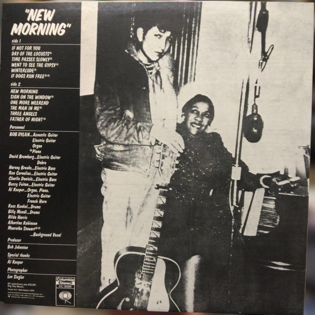 ['70年US盤LP]ボブディラン新しい夜明け B-1掛け声有 マト1F/1F