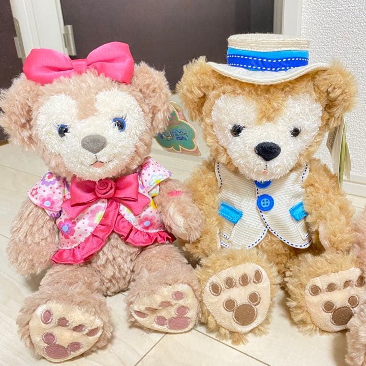 ダッフィー シェリーメイ  ss ぬいぐるみ 4体セット