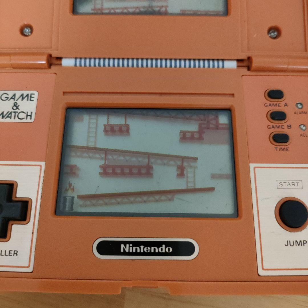 ゲームアンドウォッチドンキーコング任天堂Nintendoニンテンドー　メンテ済み