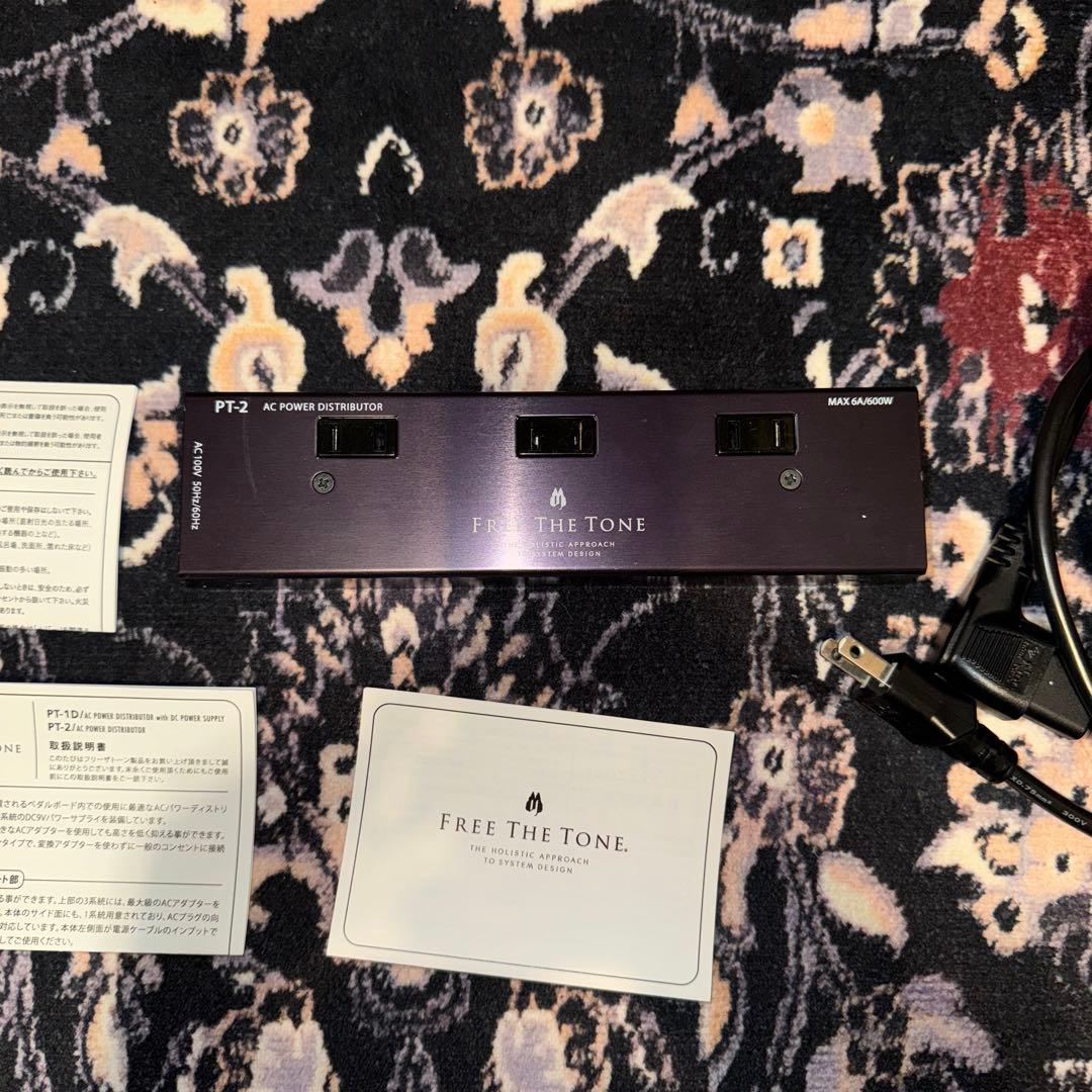FREE THE TONE PT-2 電源タップ パワーサプライ ペダルボード