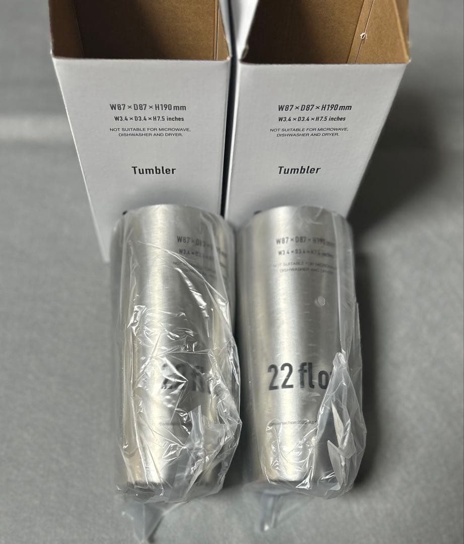 【未使用】サカナクション ステンレス タンブラー 2個セット