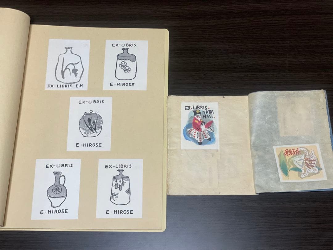 交換用の蔵書票