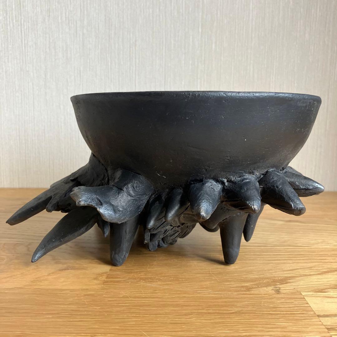 鬼面　茶碗？　丼？　鬼瓦風