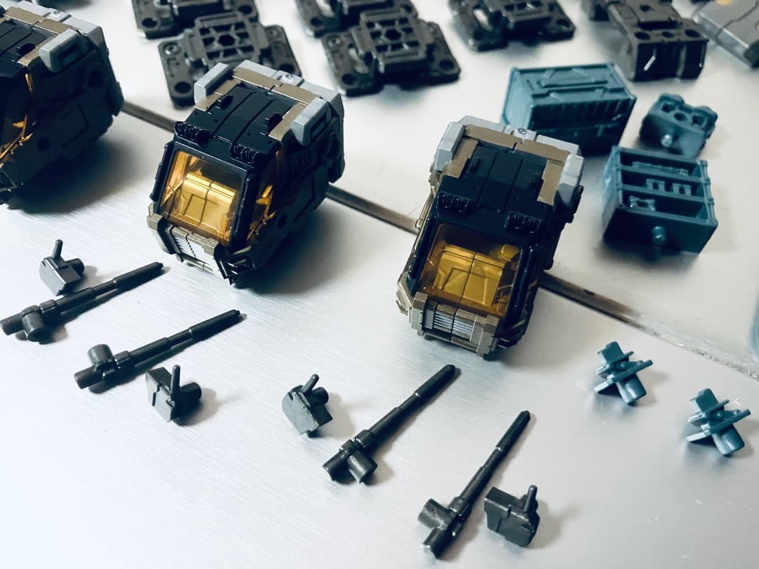 ダイアクロン　＜D＞ビークルズ　パーツ　グランドダイオン強化ユニットパーツ　他