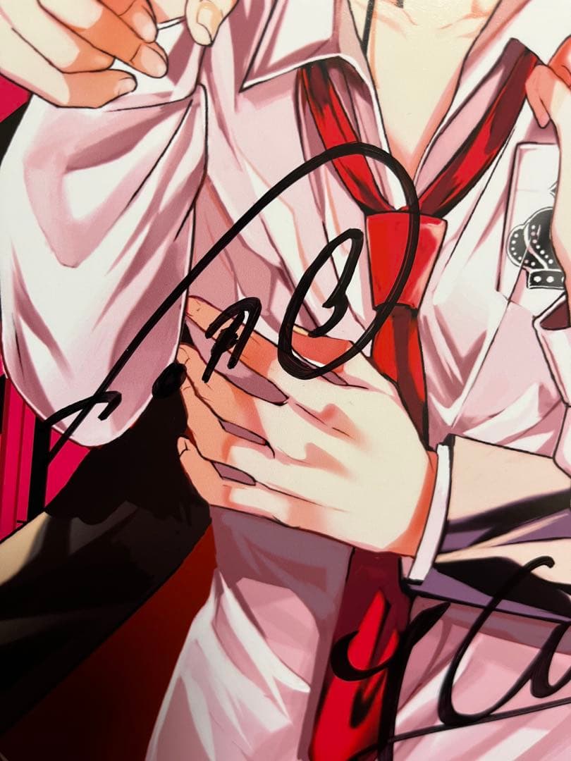 ヴァンパイア男子寮　市ノ瀬加那　土岐隼一　梅原裕一郎　直筆サイン入り　パネル