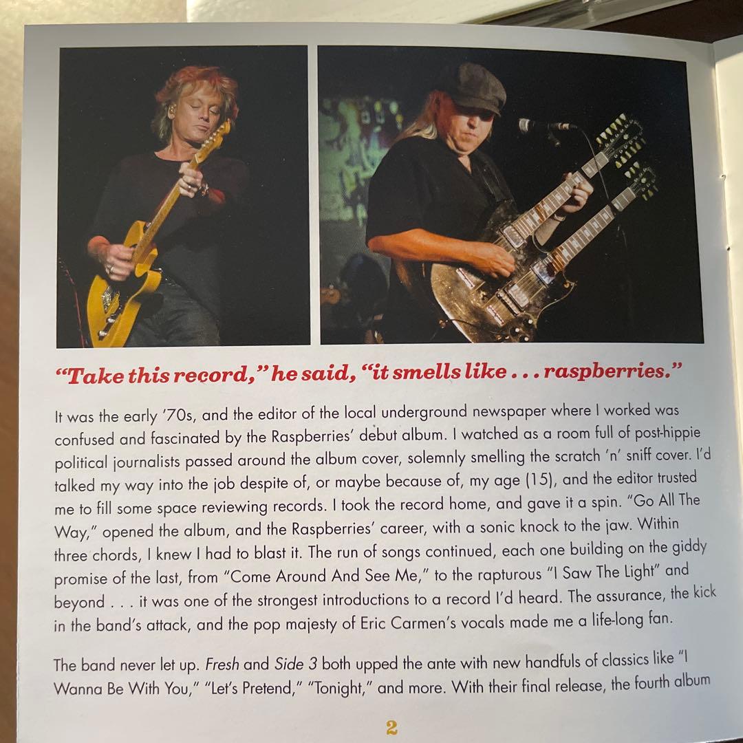 AOR 二枚組CD Raspberries POP ART Live