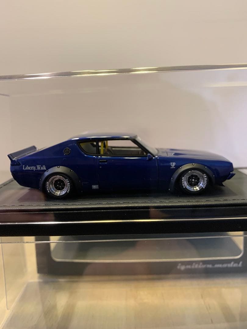 イグニッションモデル　1/43 LBWK ケンメリ ブルーメタリック