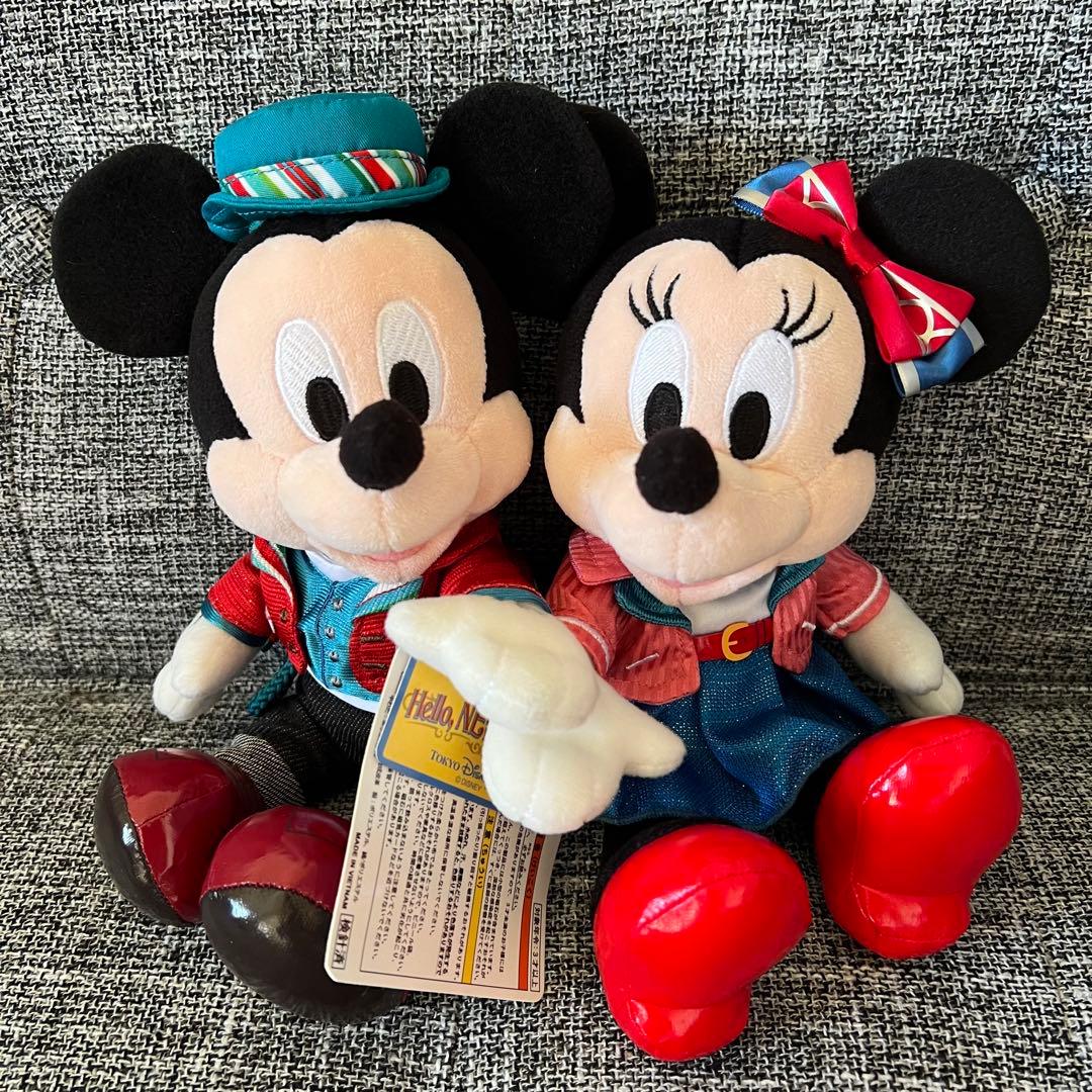 sakura.　ディズニー　ミッキー　ぬいぐるみ　４体