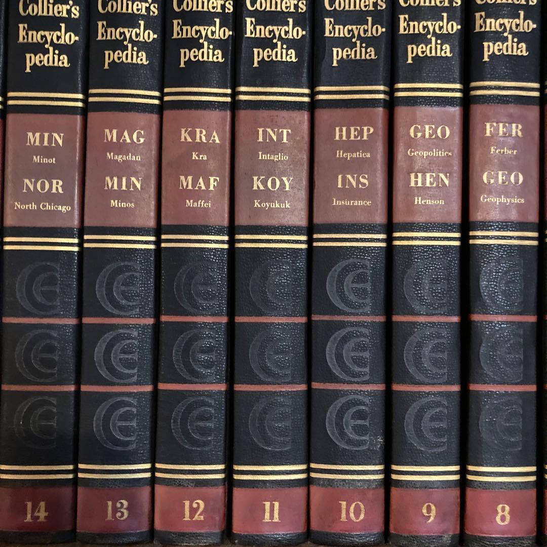 Collier's Encyclopedia 全20巻セット