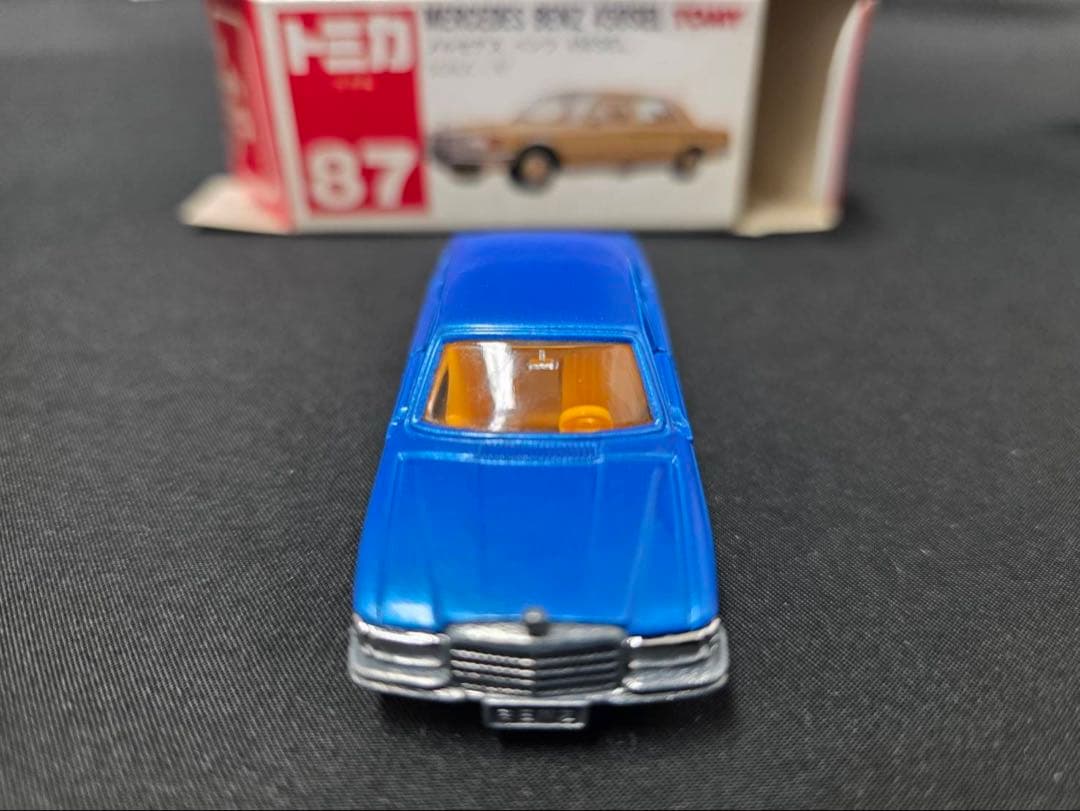 トミカ赤箱 87メルセデス・ベンツ450ＳＥＬ(日本製)