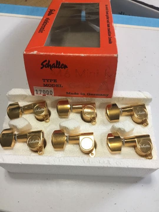 エレキギター用糸巻き(左用)( GOLD)