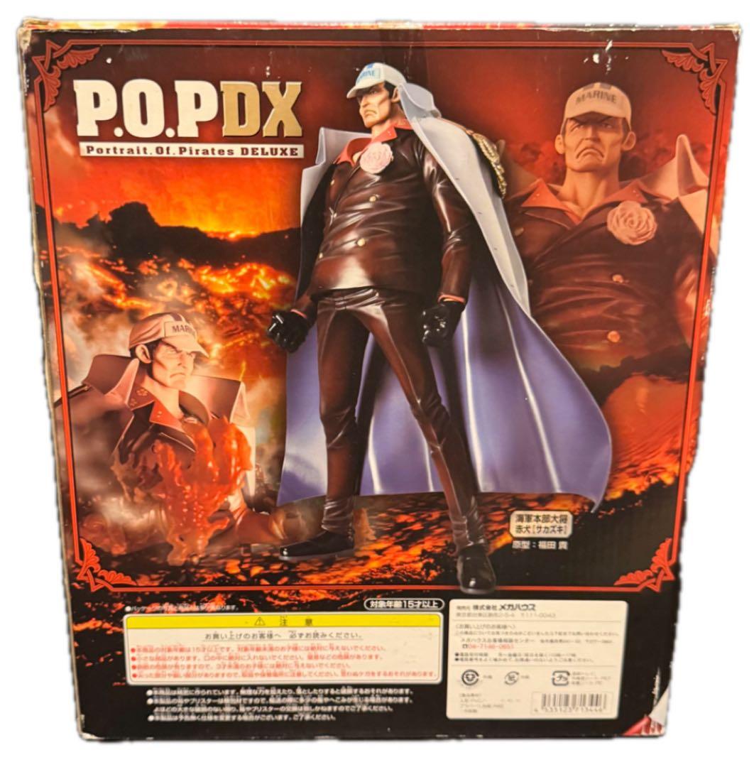 初版品！ワンピース 赤犬 サカズキ P.O.P 海軍本部大将 フィギュア