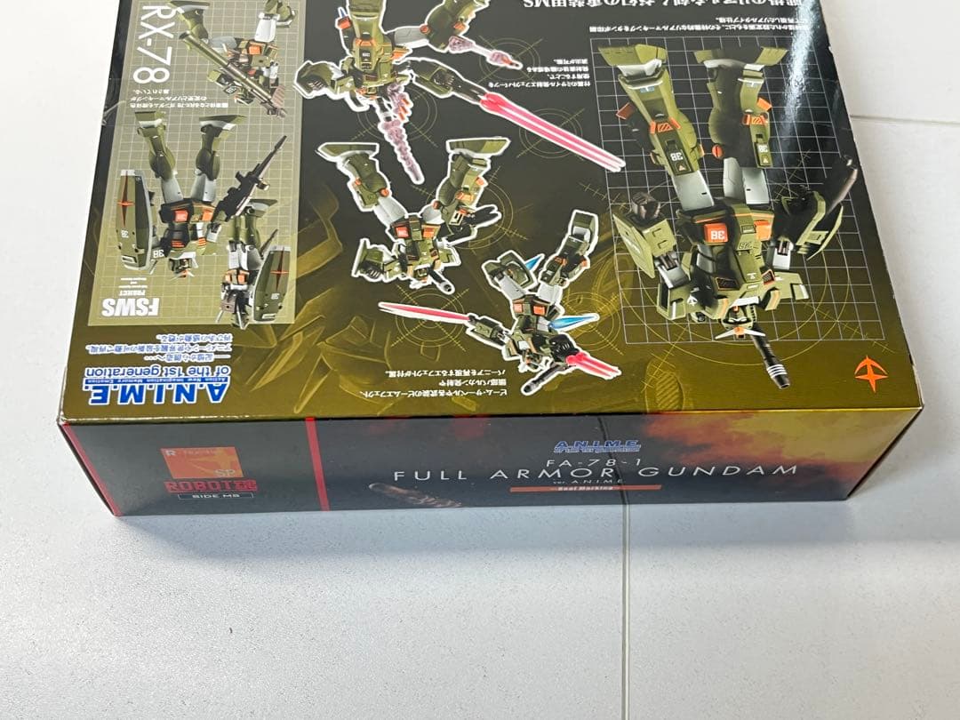 [未開封] ROBOT魂 フルアーマーガンダム リアルマーキング