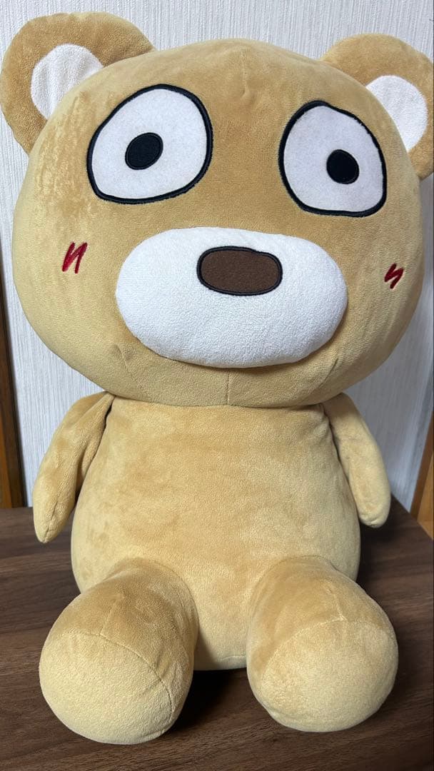 キキぷり 特大 くまちゃん ぬいぐるみ