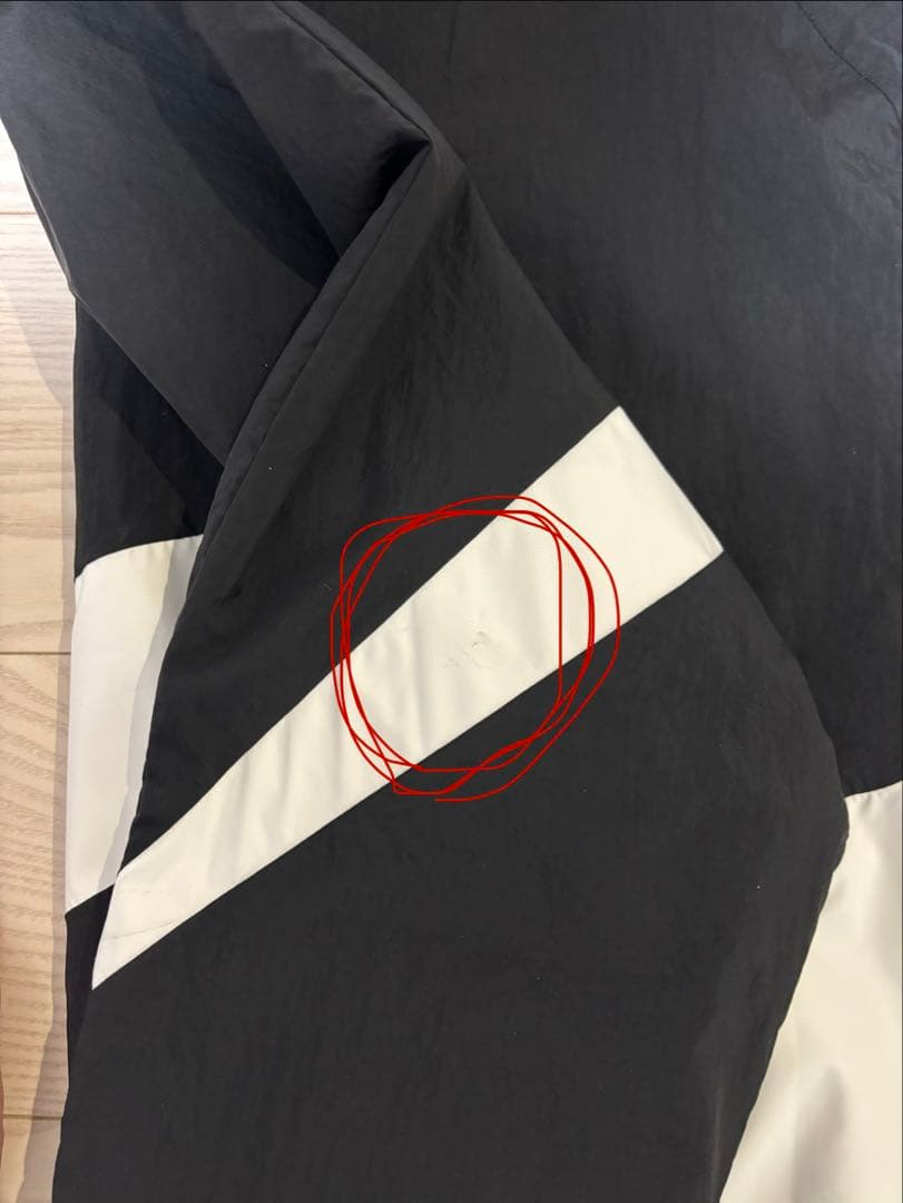 【美品】NIKE Big Swoosh Woven Set Up