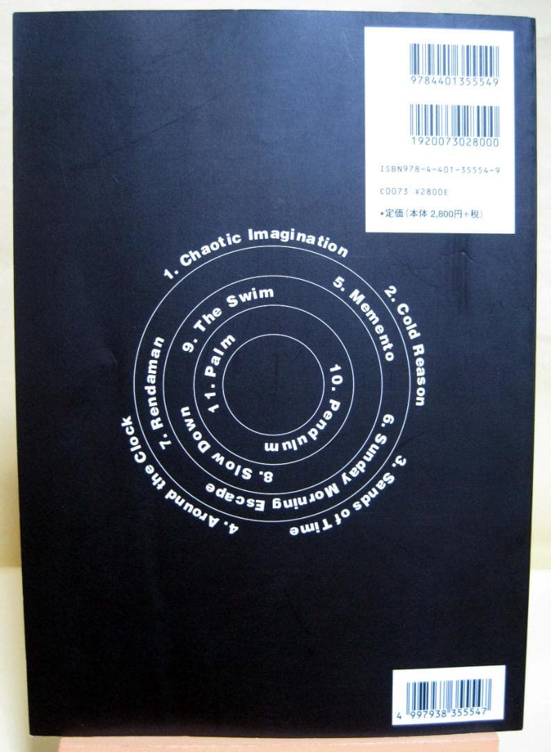 Nothing's Carved In Stone バンドスコア 初版 良品