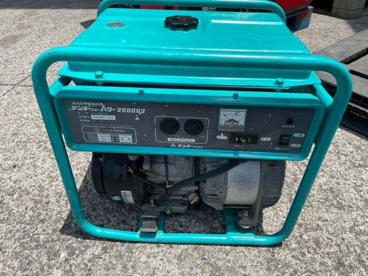 型式は発電機がGA-2605 プレートは PC-60