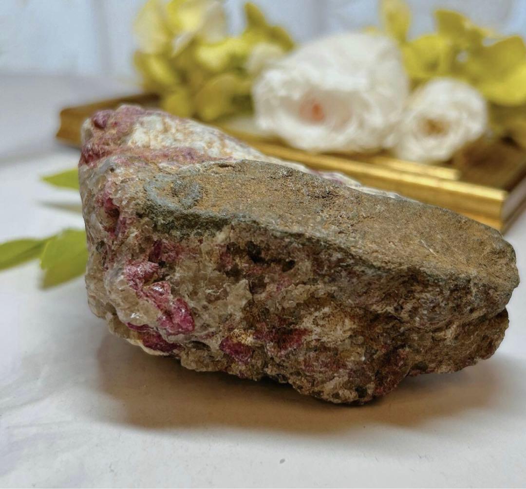 希少レア ローディザイト リディコート天然石 原石 鉱物 マダガスカル産