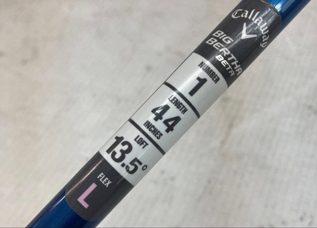 レディース！ぶっ飛び！美品！Callaway ビッグバーサ 13.5度ドライバー