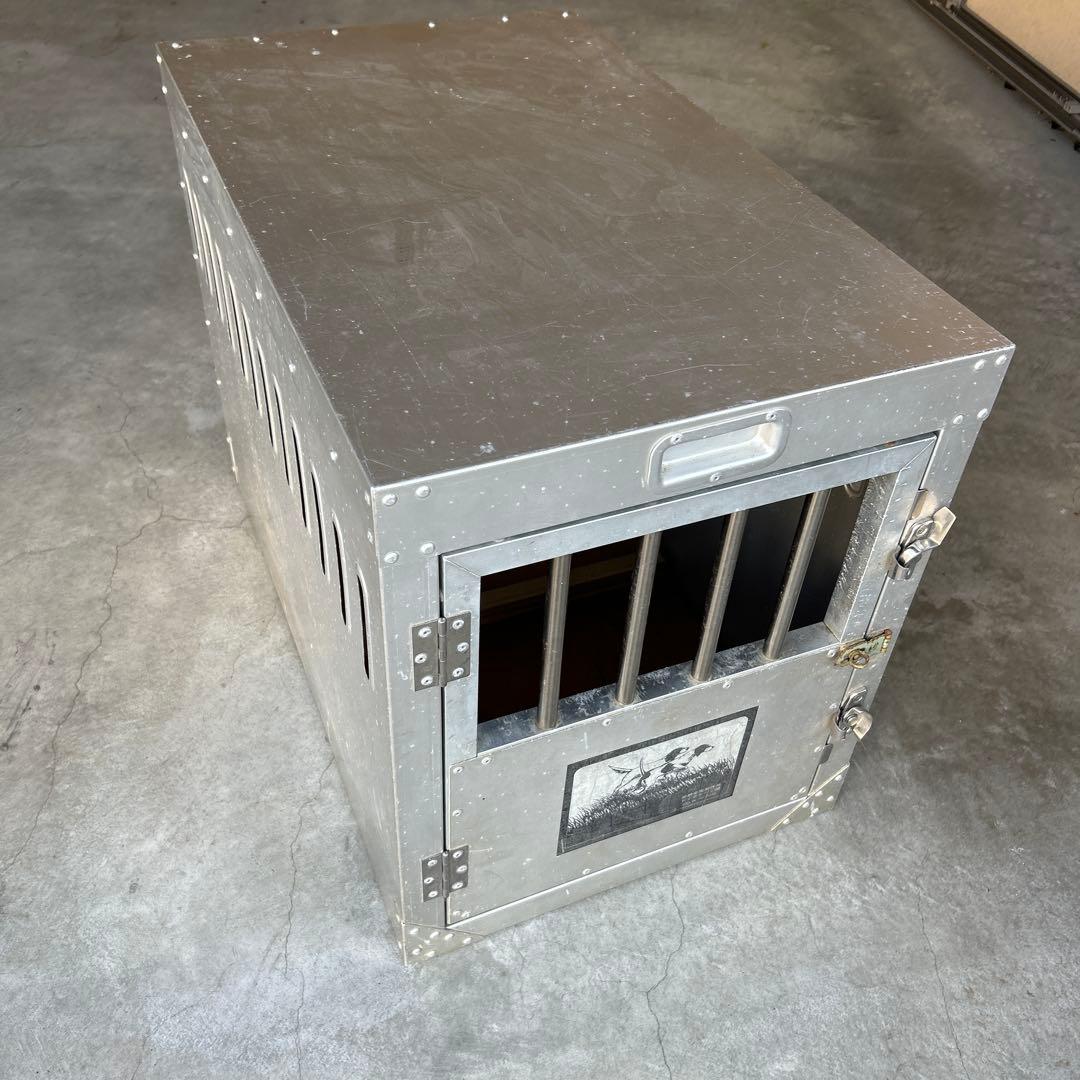 軽量アルミ製 ペットゲージ 犬小屋 ケージ 屋内外対応